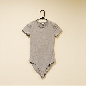 Grey T Shirt Bodysuit
